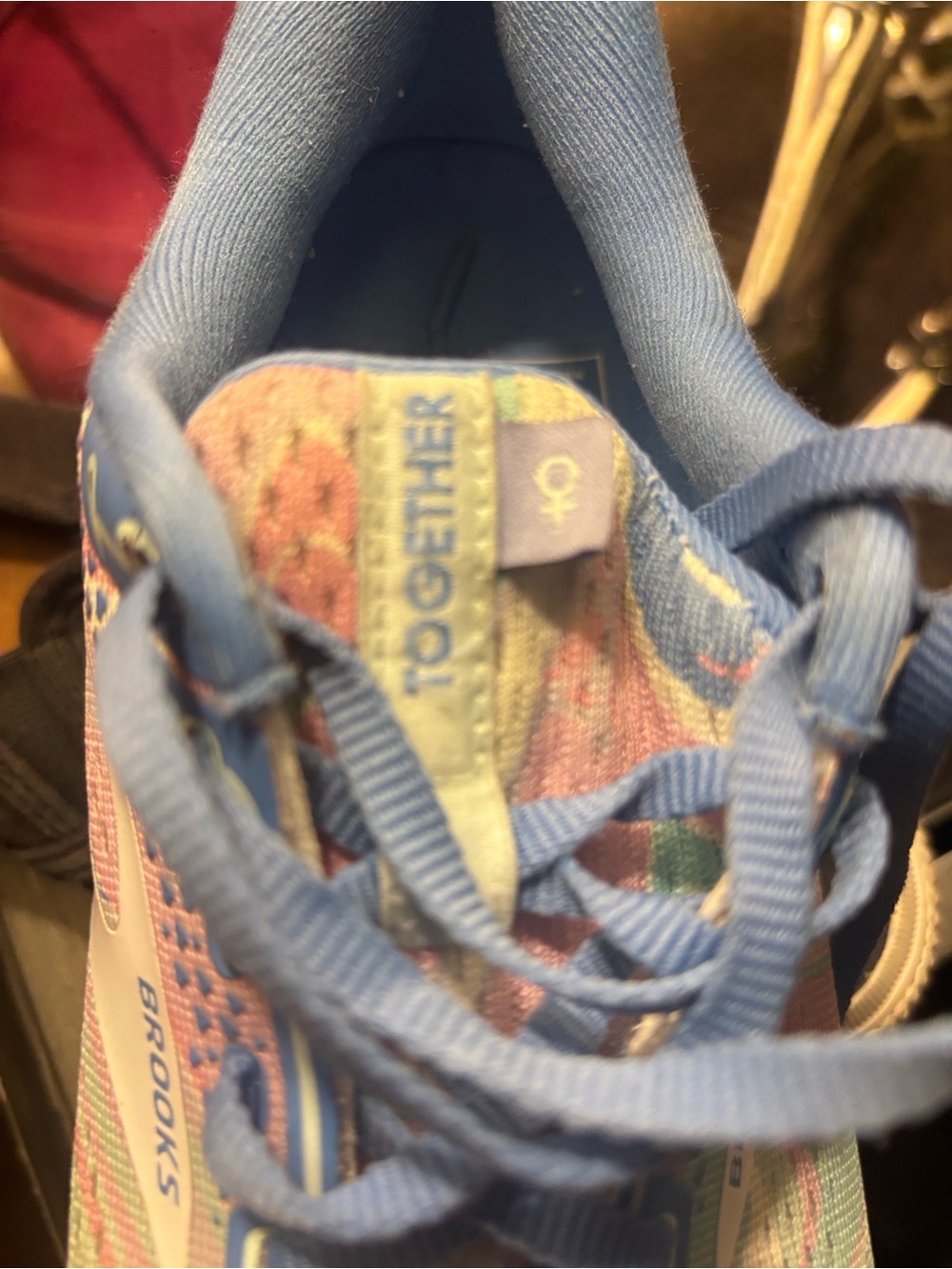 Brooks Women’s Ghost Empower Dicks Athletic Shoes in Blue multicolor - Picture 10 of 10